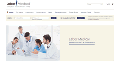 Desktop Screenshot of labormedical.it